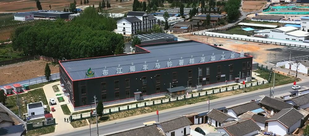 布江蜀丰现代农业科技示范园马铃薯精深加工基地